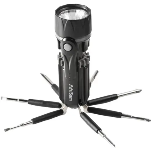Utility Tool & Torch Black Branded